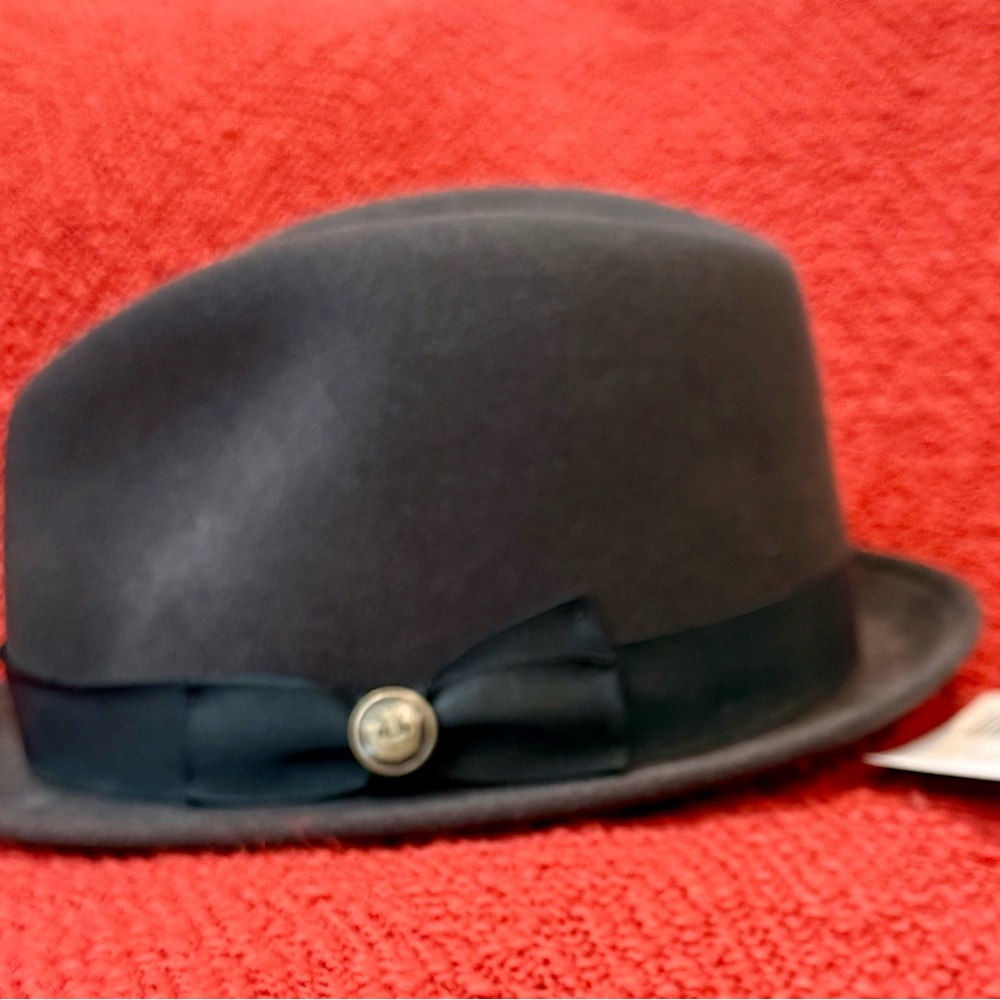 Stylish Gray Fedora Hat “The Butcher”